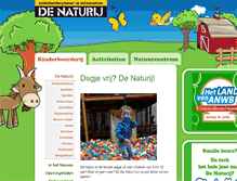 Tablet Screenshot of naturij.nl